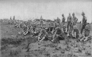 Fußinspektion in Estcourt, 1902