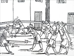 Fechtübungen