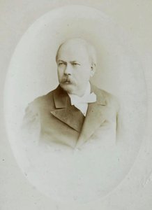 Feodor Burdin, russischer Schauspieler, 1870er