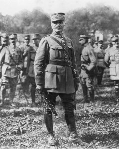 Ferdinand Foch, französischer General und Alliierter Oberbefehlshaber im Ersten Weltkrieg, 1918