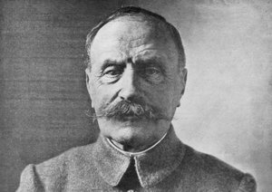 Ferdinand Foch, französischer General und Alliierter Oberbefehlshaber im Ersten Weltkrieg, 26. März 1918 von Unbekannt