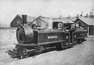 Ffestiniog Railway Dampflokomotive Nr. 8 James Spooner von Unbekannt