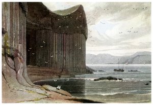 Fingals Höhle, Staffa, Äußere Hebriden, Schottland, 1814-1956 von Unbekannt