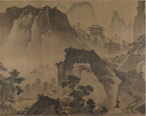 Erste Hälfte von Zehntausend Li des Jangtse-Flusses, späte 15. Jahrhundert