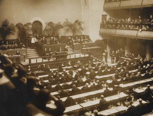 Erstes Treffen des Völkerbundes, 15. November 1920 in Genf, 1920 von Unbekannt