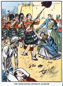 Erste Entlastung von Lucknow, Indischer Aufstand, 25. September 1857 von Unbekannt