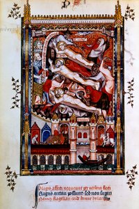 Geißelung von St. Denis, St. Rusticus und St. Eleutherius, 1317