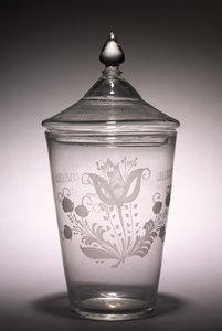 Flip-Glas, späte 1700er von Unbekannt
