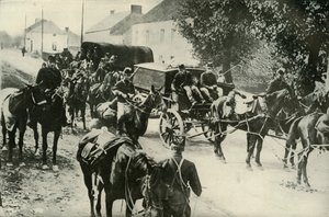 Nahrung für die Verteidiger von Lüttich, 1919