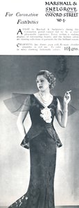 Für Krönungsfeierlichkeiten - Marshall & Snelgrove, 1937 von Unbekannt