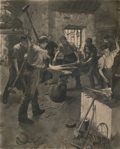 Das Schmieden des Ankers, 1892