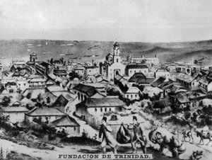 Gründung von Trinidad, 1534, 1920er von Unbekannt