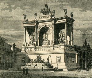 Brunnen des Alexander Severus, Rom