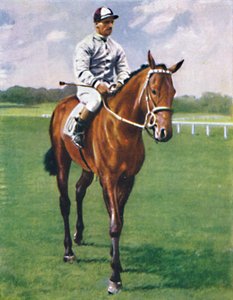 Fingerhut II. Jockey: G. Richards, 1939