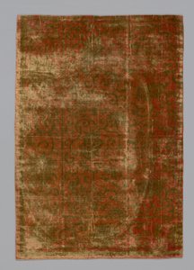 Fragment eines Möbelstoffs, China, Qing-Dynastie 1644-1911, 1775-1850