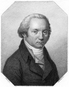 Franz Joseph Gall, deutscher Arzt und Begründer der Phrenologie, ca. 1790 von Unbekannt