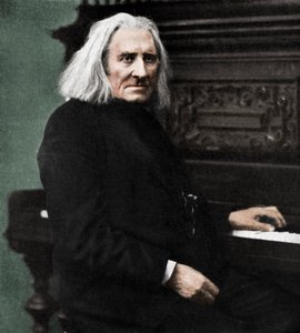 Franz Liszt, ungarischer Pianist und Komponist, 1886-1951