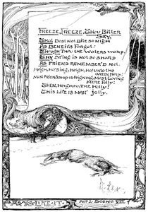 Friere, friere, du bitterer Himmel, 1895