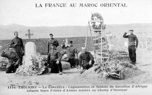 Friedhof der Fremdenlegion, Taourirt, Algerien, 20. Jahrhundert von Unbekannt