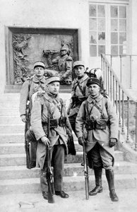 Französische Fremdenlegionäre, Algerien, um 1910