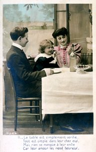Französische Postkarte, um 1900 von Unbekannt