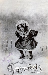 Französische Postkarte, um 1900