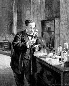 Französischer Chemiker und Mikrobiologe Louis Pasteur 1822-1895