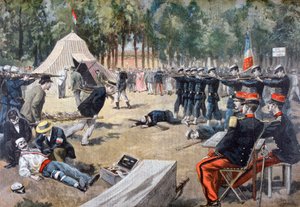 Französische Militärmanöver: Sanitäter