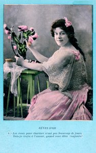 Französische Postkarte, um 1900 von Unbekannt