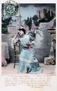 Französische Postkarte, ca. 1900