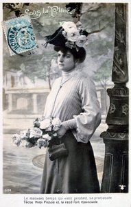 Französische Postkarte, um 1900 von Unbekannt