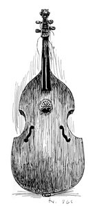 Französische Viola da Gamba, um 1600