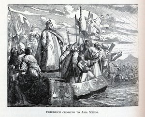 Friedrich überquert nach Kleinasien, 1882 von Unbekannt