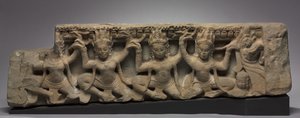 Fries mit Apsaras, späte 1100er Jahre von Unbekannt