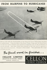 Von Haarnadeln zu Hurrikanen - Cellon Limited, 1941 von Unbekannt