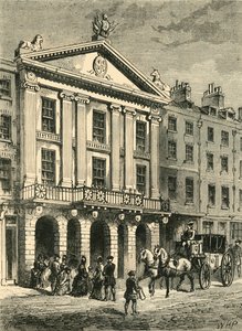 Front des alten Drury Lane Theaters