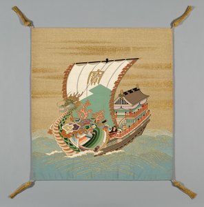 Fukusa-Geschenkverpackung, Japan, späte Edo-Periode bis Meiji-Periode