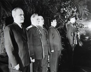 Beerdigung von Joseph Stalin, Moskau, UdSSR, März 1953 von Unbekannt