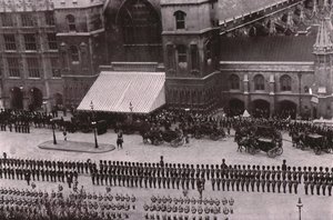 Trauerzug von König Edward VII., London, 20. Mai 1910 von Unbekannt