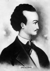 Gabriel de la Concepción Valdés [Plácido], 1809-1844, kubanischer Dichter