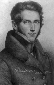 Gaetano Donizetti 1797-1848, italienischer Komponist, 20. Jahrhundert von Unbekannt