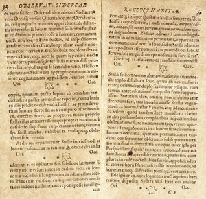 Galileos Zeichnungen der Jupitermonde