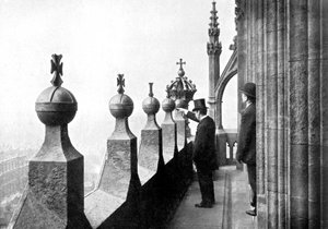 Galerie über dem Zifferblatt, Big Ben, Palace of Westminster, London, ca. 1905 von Unbekannt