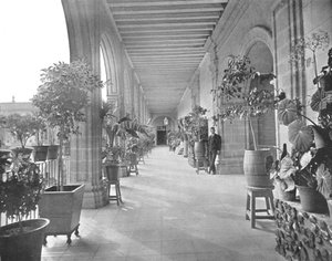 Galerie der Schule von La Paz Vizcainas, Mexiko-Stadt, Mexiko von Unbekannt