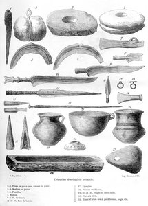 Gallische Utensilien, 1882-1884