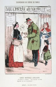 Garde Nationale Auxiliaire, Belagerung von Paris, Deutsch-Französischer Krieg, 1870-1871 von Unbekannt