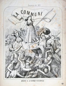 Garde Nationale, Pariser Kommune