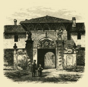 Tor der Certosa, Pavia, 1890