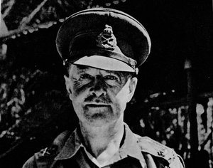 General Alexander, Kommandeur der britischen Streitkräfte in Nordafrika von Unbekannt