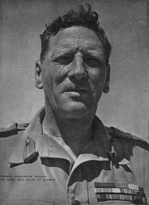 General Auchinleck entschied, dass die Armee bei Alamein stehen wird, 1942-1944 von Unbekannt